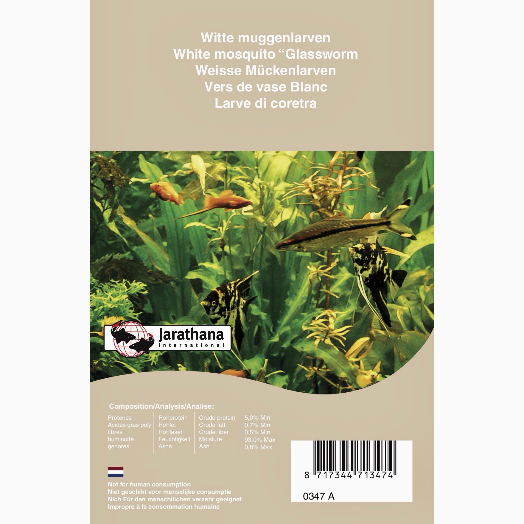 Witte muggenlarven blister dpvr